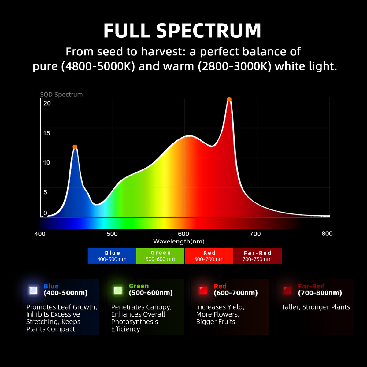 
                  
                    Spider Farmer® Automatisiertes Growbox-Komplettset – 150×150×200 cm für 9 Pflanzen | G8600 800W Vollspektrum-LED-Pflanzenlampe | 6″ Clip-Ventilator | 6″ Belüftungssystem mit GGS-Klimacontroller
                  
                