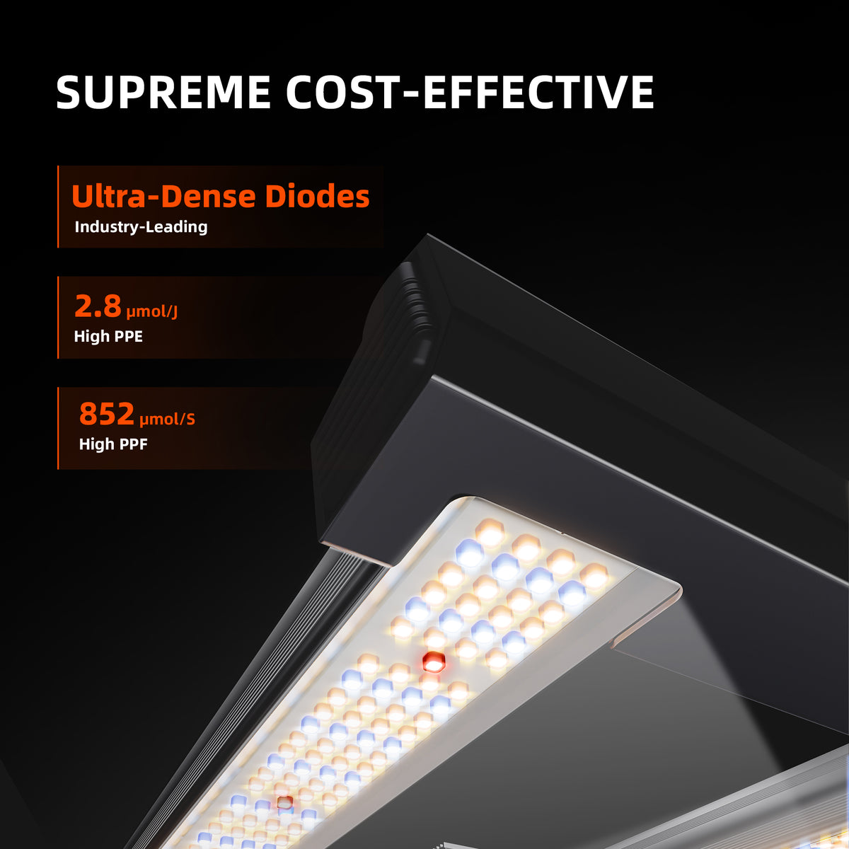 
                  
                    Spider Farmer® 90x90x180cm Complete Grow Tent Kit丨G3000 WiFi & Bluetooth App-Controlled LED Grow Light丨6” Clip Fan丨4” Ventilation System with Speed Controller
                  
                