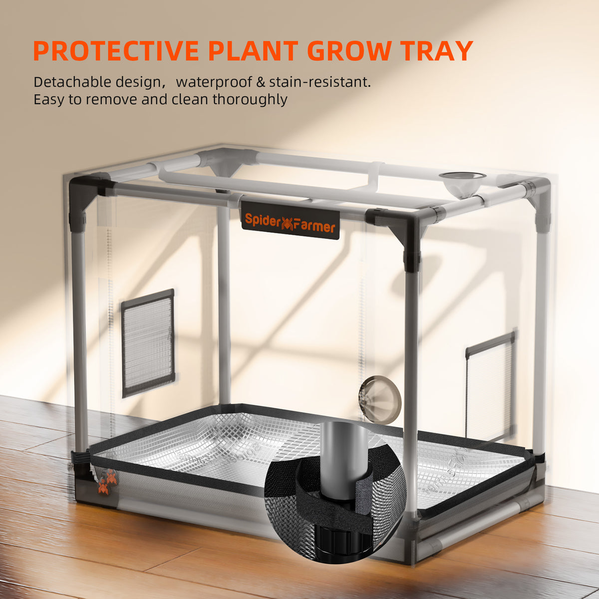 
                  
                    Spider Farmer 60x40x50cm Indoor Mini Grow Tent 2000D Oxford Cloth High Reflective Cloning Growzelt Seedling Vegetable Grow Box
                  
                