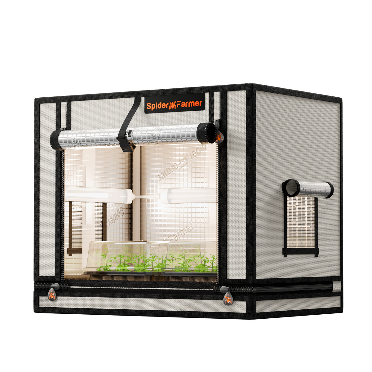
                  
                    Spider Farmer 60x40x50cm Indoor Mini Grow Tent 2000D Oxford Cloth High Reflective Cloning Growzelt Seedling Vegetable Grow Box
                  
                