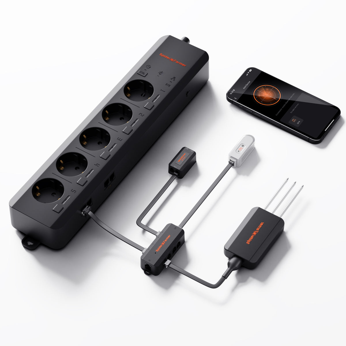 
                  
                    Free AC5 Kits丨Spider Farmer®GGS AC5 Power Strip Kits, With App Smart Controls Complete Grow Tent Kit丨SF4000 301H EVO LED丨6” Clip Fan丨6” Fan Kits
                  
                