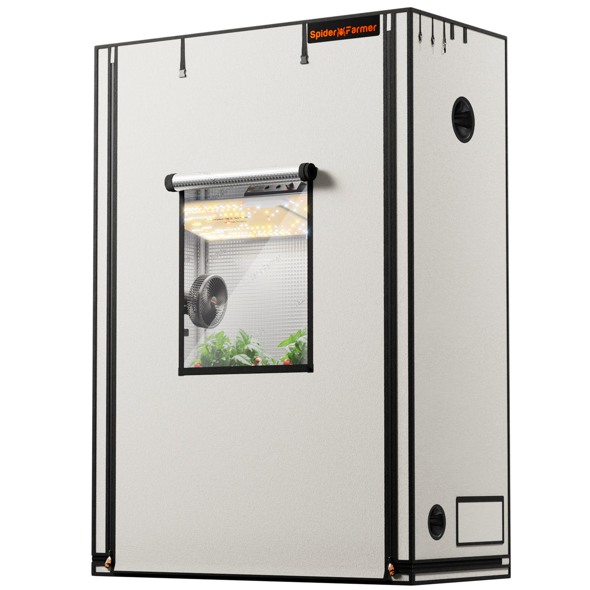 
                  
                    New Spider Farmer 140x70x200cm Pro Indoor Grow Tent Growzelt 2000D High Reflective Plants Grow Box
                  
                