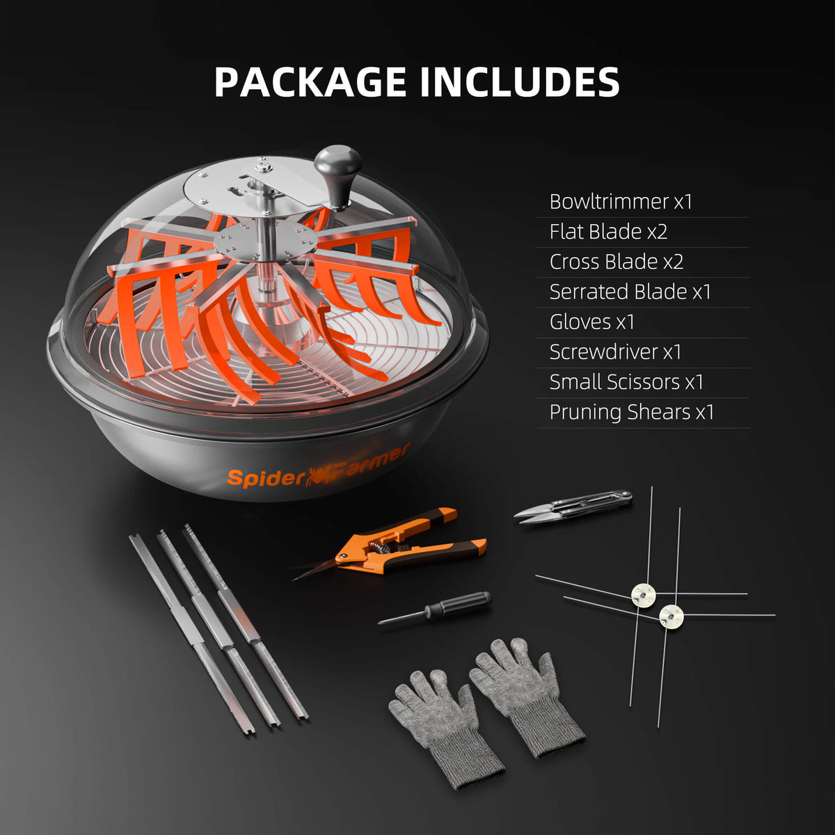 
                  
                    Spider Farmer 16 inch (Ø 40 cm) Bud Leaf Bowl Trimmer
                  
                