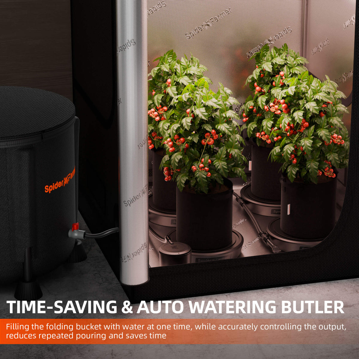 
                  
                    Spider Farmer 3-Pack Gravity-Fed Silent Self-Watering System Kits – No Pump, For Indoor Grow Tents & Greenhouses (Schwerkraft-Bewässerung, Leise)
                  
                