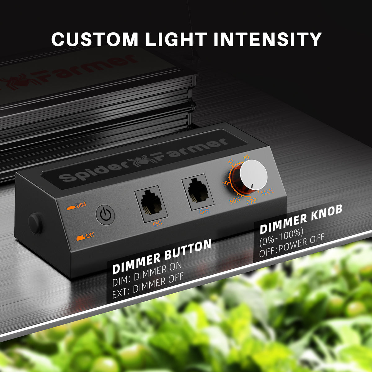 
                  
                    Spider Farmer® 120x60x180cm Complete Grow Tent Kit丨SF2000 301H EVO Full Spectrum LED Grow Light丨6” Clip Fan丨4” Ventilation System with Smart APP GGS Controller
                  
                