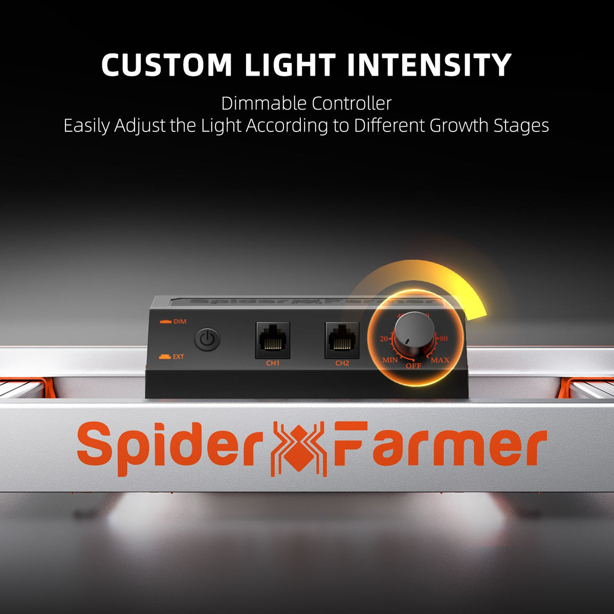 
                  
                    2024 Spider Farmer® G8600 860W LED Grow Light Dimmbar Vollspektrum Pflanzenlampe
                  
                