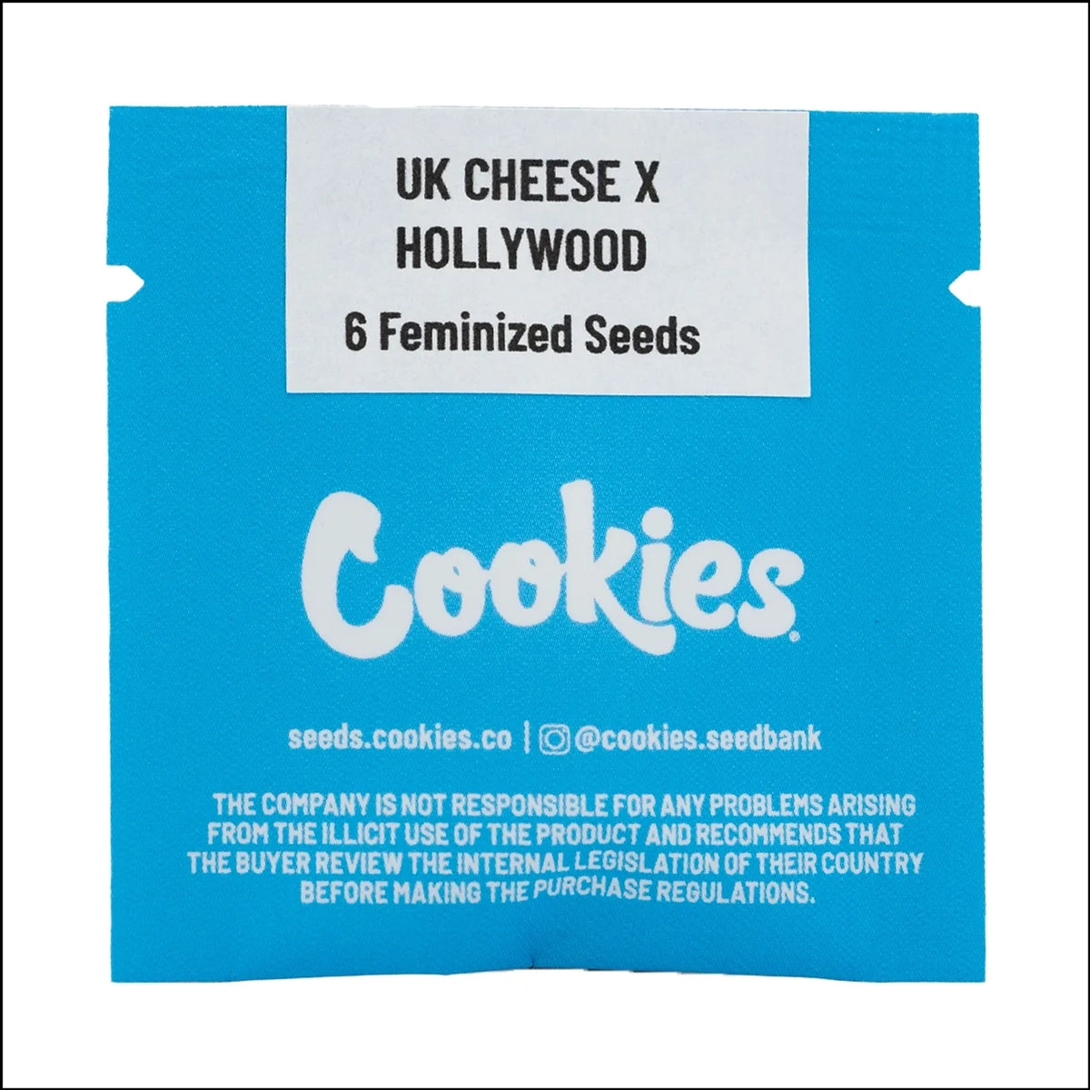 
                  
                    Cookies - UK CHEESE X HOLLYWOOD - Feminisiert
                  
                