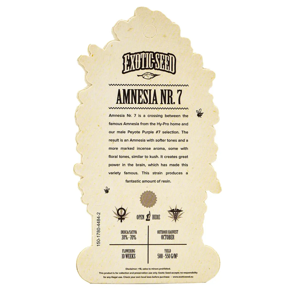 
                  
                    Exotic Seed - AMNESIA #7 - Feminisiert
                  
                