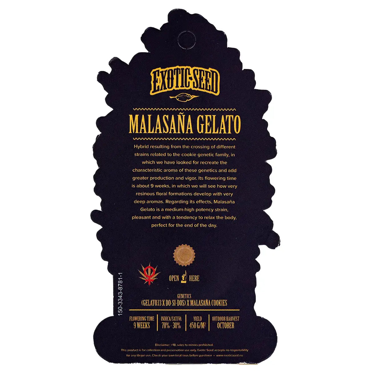 
                  
                    Exotic Seed - MALASANA GELATO - Feminsiert
                  
                