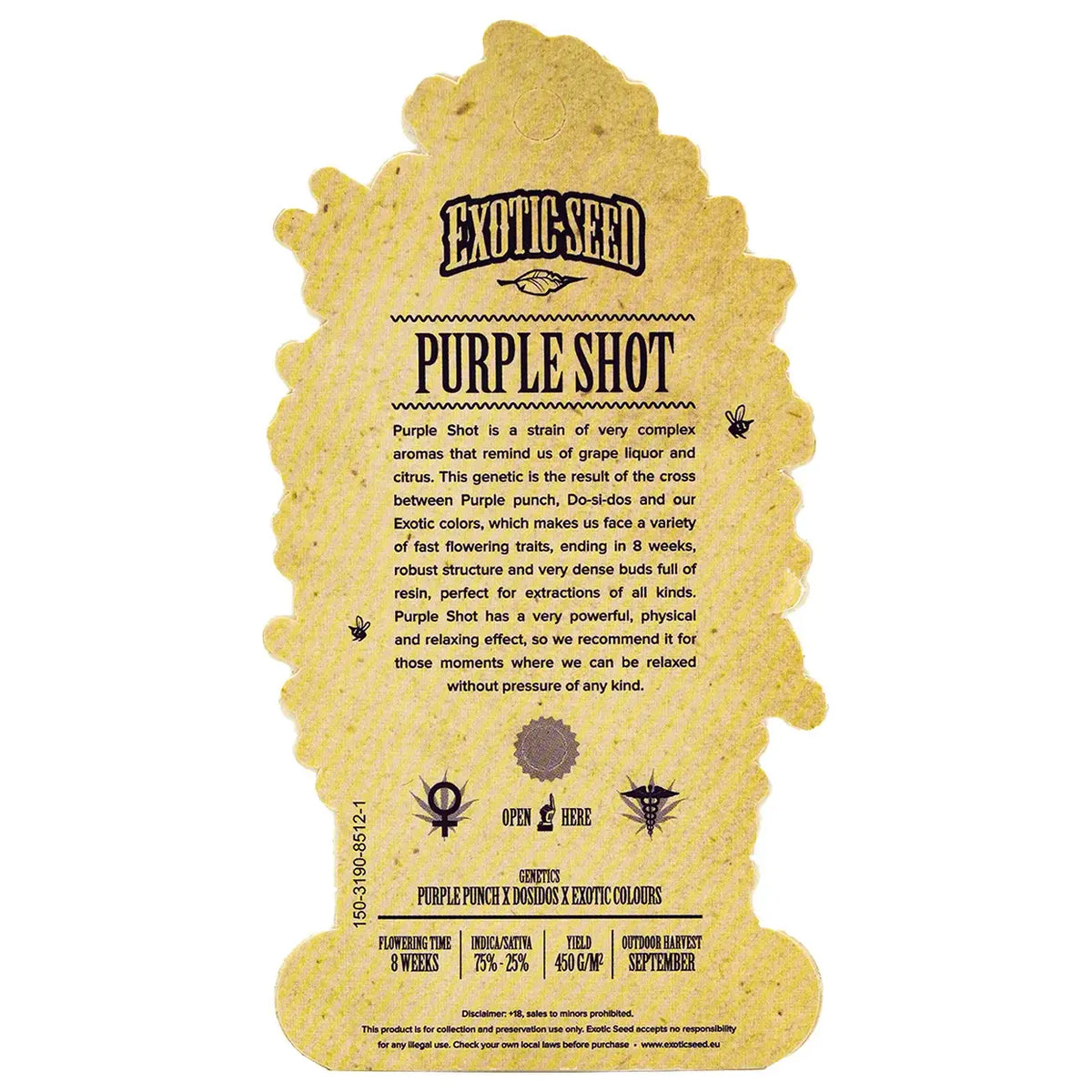 
                  
                    Exotic Seed - PURPLE SHOT - Feminsiert
                  
                