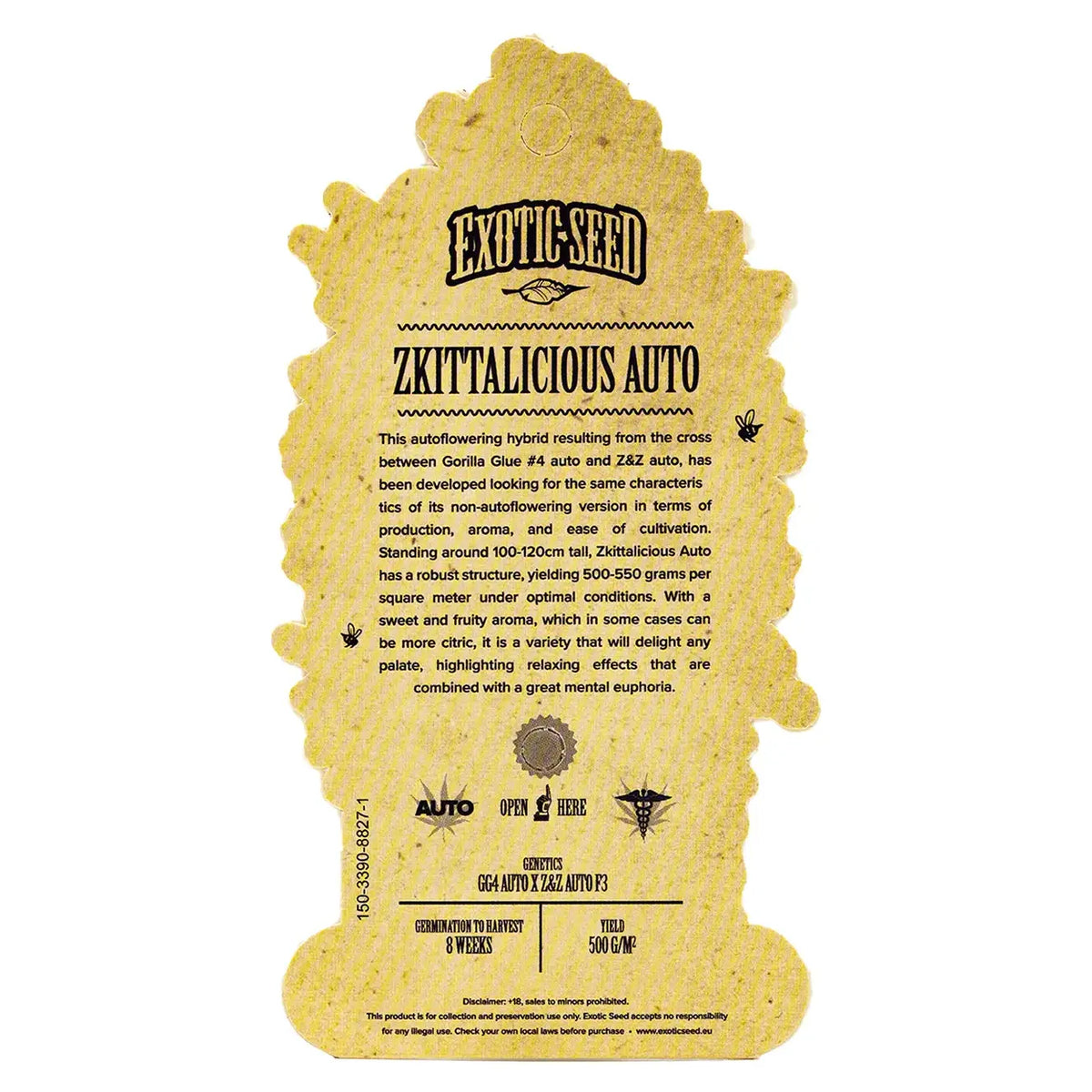 
                  
                    Exotic Seed - ZKITTALICIOUS - Automatic
                  
                