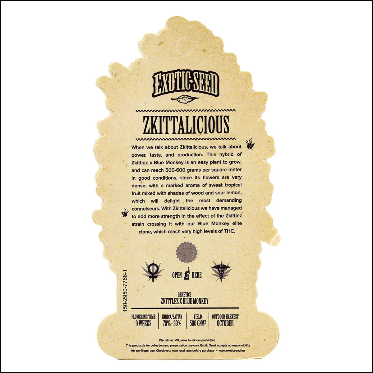 
                  
                    Exotic Seed - ZKITTALICIOUS - Feminisert
                  
                