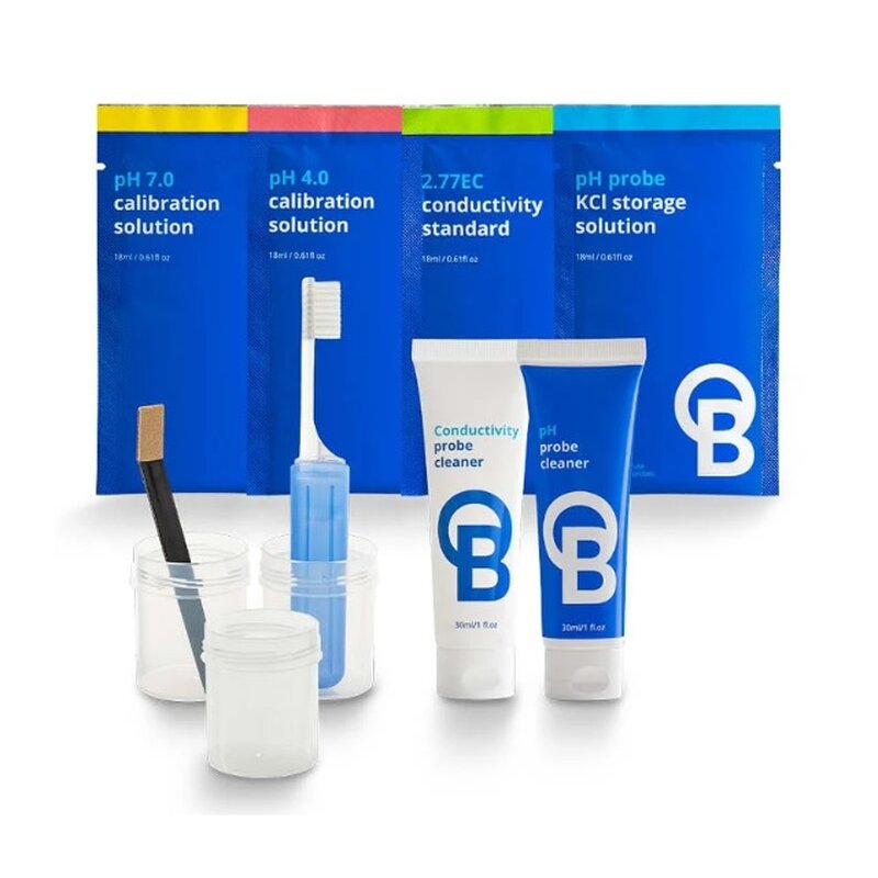 Bluelab EC und pH Reinigungs- und Kalibrierset