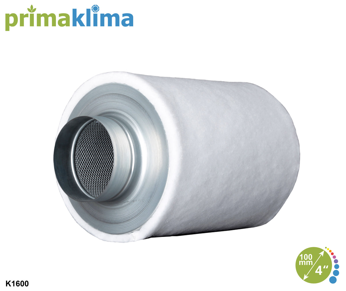 Prima Klima K1600 Aktivkohlefilter mit 100-mm-Anschluss