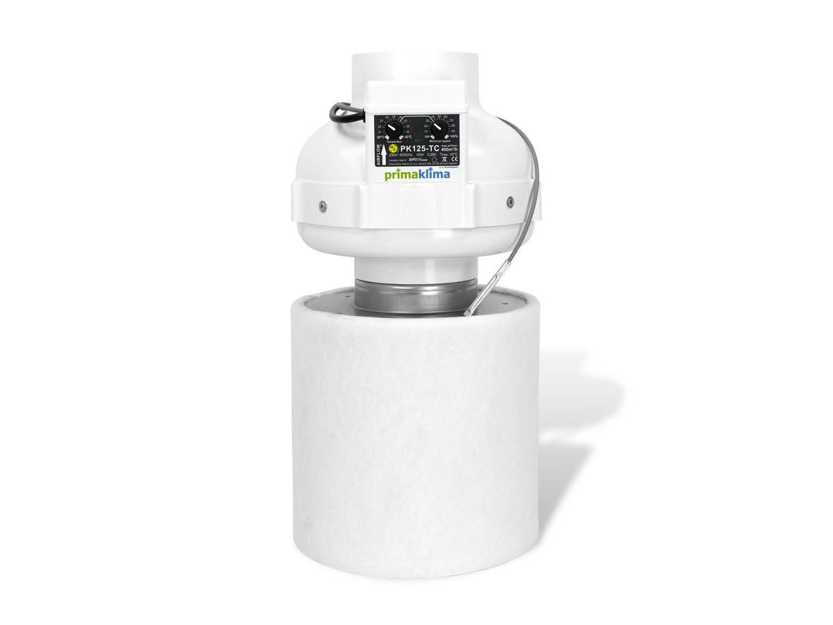 Prima Klima Tempcontrolled Ventilator +  Filter Set 360m3/h