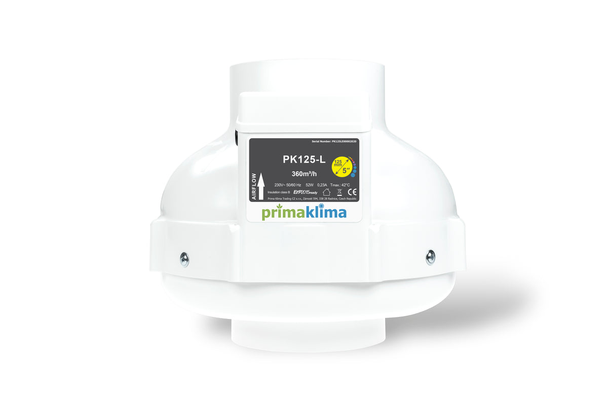 Prima Klima I Speed radial Ventilator 125L 360m³/h