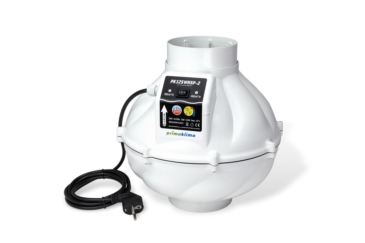 Prima Klima Whisperblower 2 Speed 360/460m³/h 125mm