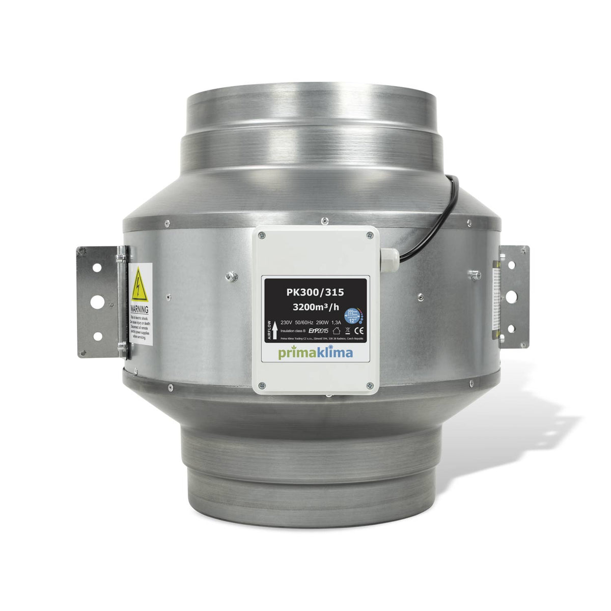 Prima Klima Blue Line Ventilator 300/315, 3000m³/ h