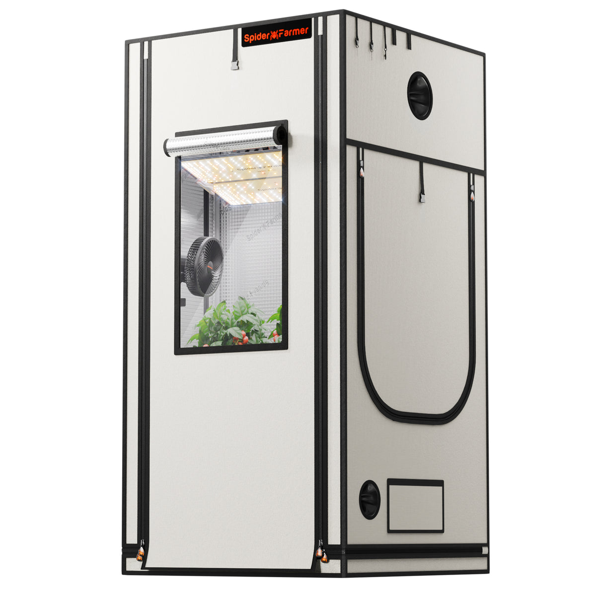 
                  
                    Spider Farmer 90X90X180cm Pro Indoor Grow Tent Box Growzelt 2000D High Reflective Plants Grow Box
                  
                